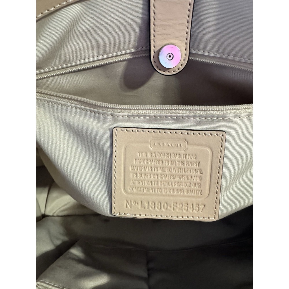 Y2k COACH Peyton Dream C Jordan Double Zip Carryall Shoulder‎ Bag NEW WITH TAG - Picture 8 of 8